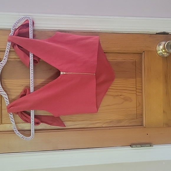 Cute crop top color redish orange - Picture 2 of 6